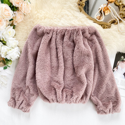 Pulover de dama cu umerii goi in mai multe culori