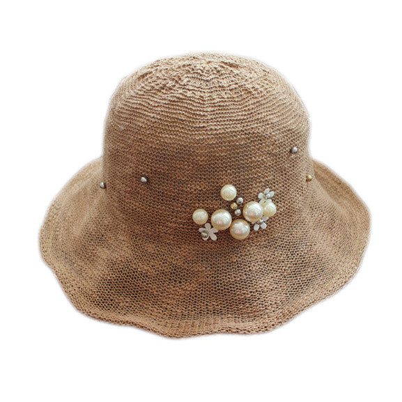 Palarie moderna de dama cu perle