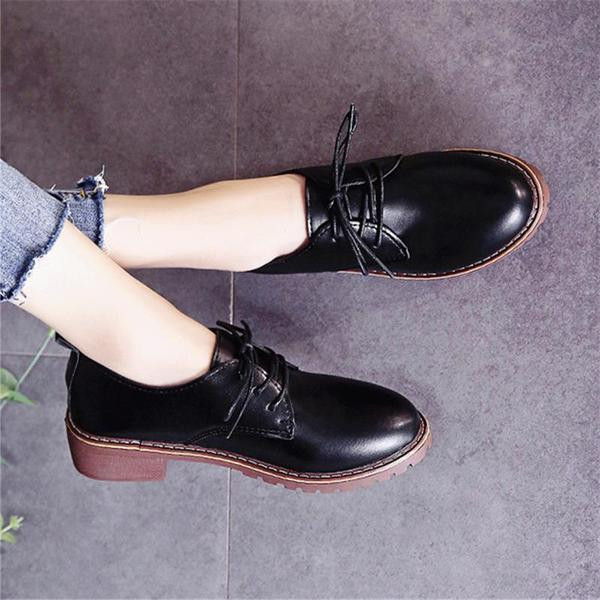 Mocasini casual dama in negru - doua modele