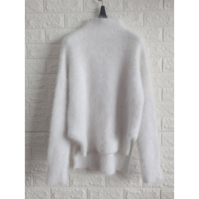 Pulover de iarna de dama model lung asimetric in mai multe culori