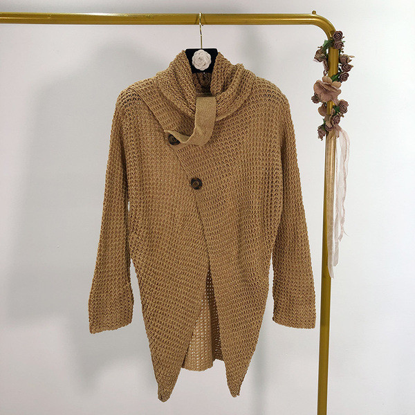 Vesta lunga asimetrica in patru culori