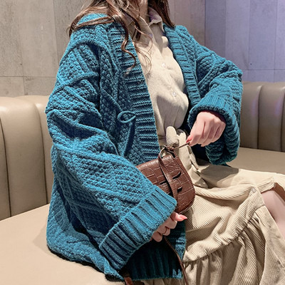 Cardigan de dama model larg in mai multe culori diferite