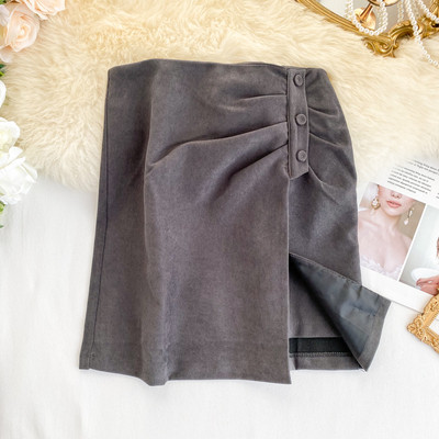 Μοντέρνα γυναικεία φούστα σε τέσσερα χρώματα