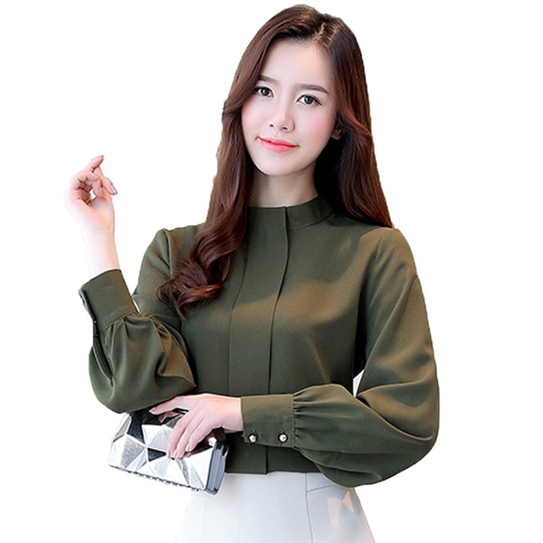 Cămașă elegantă de damă în verde, maro, negru și visiniu