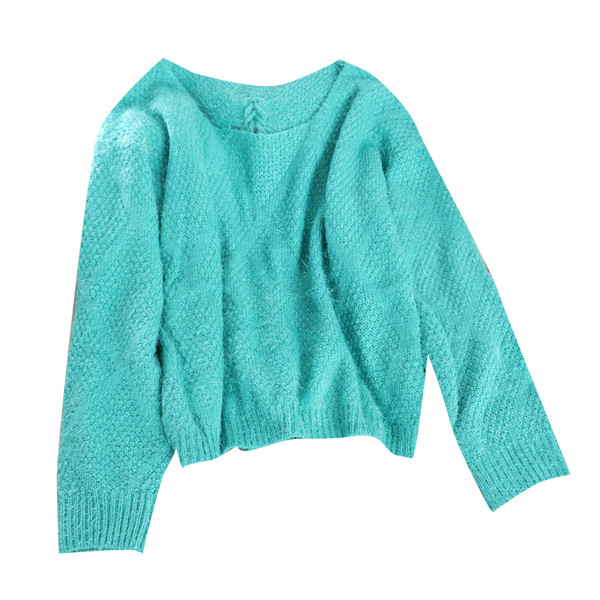 Pulover de dama cu cravate pe spate in diferite culori