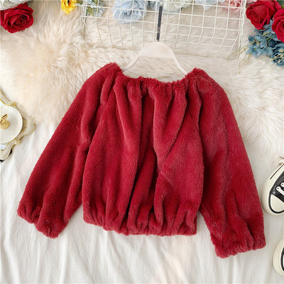 Κομψό μοντέλο κοντή γυναικεία μπλούζα σε διάφορα χρώματα