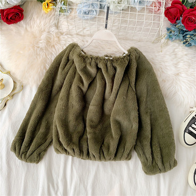 Κομψό μοντέλο κοντή γυναικεία μπλούζα σε διάφορα χρώματα