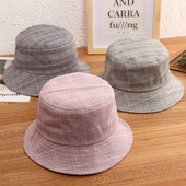 Palarie dama in carouri in patru culori