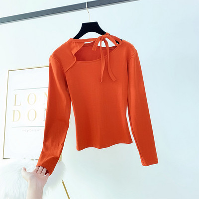 Modern női blúz nyakkendővel több színben