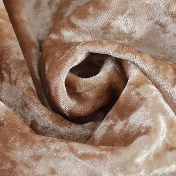 Stílusos női bársonyruha övvel és gombokkal bézs és fekete színben