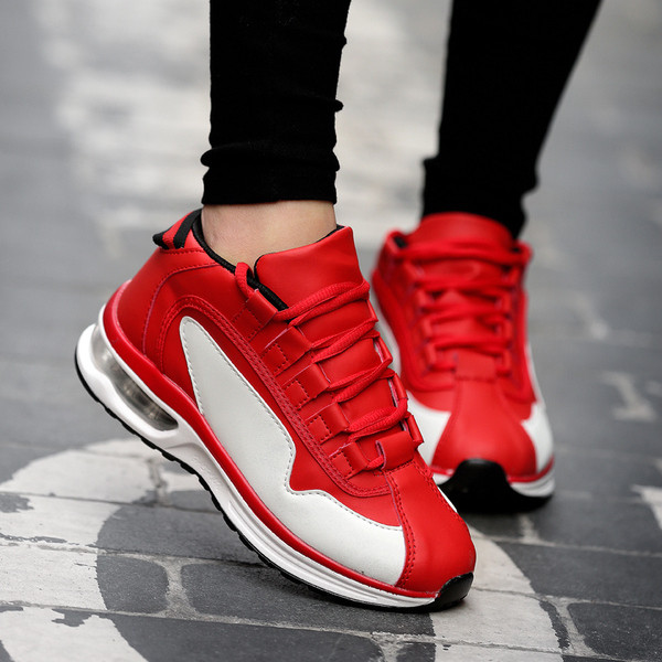 Modern, fűzős férfi tornacipő négy színben