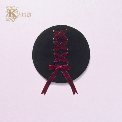 Μοντέρνο γυναικείο καοέλο σε μαύρο, μπλε, ροζ και μπορντό χρώμα