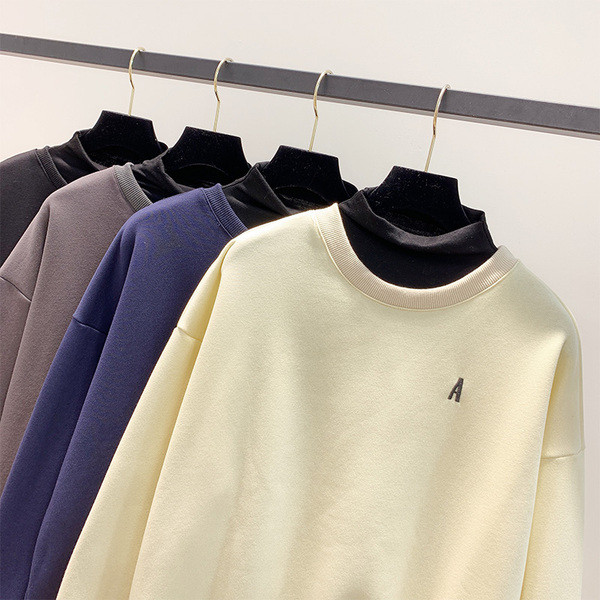 Γυναικεία casual μπλούζα με κολάρο  σε τέσσερα χρώματα