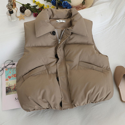 Női mellény négy színben zsebekkel