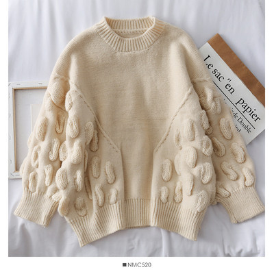 Pulover de dama casual in mai multe culori cu decolteu oval