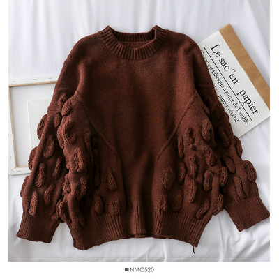 Pulover de dama casual in mai multe culori cu decolteu oval