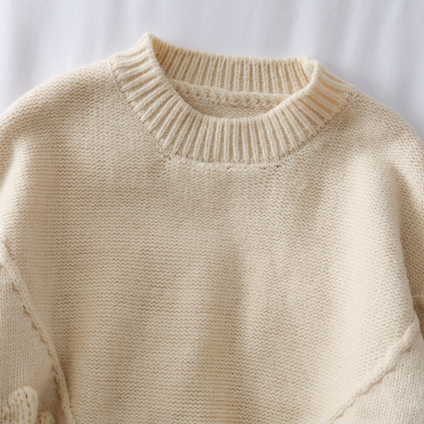 Pulover de dama casual in mai multe culori cu decolteu oval