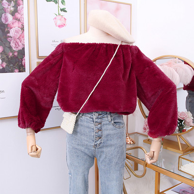 Pulover de damă modern cu decolteu barcă - mai multe culori