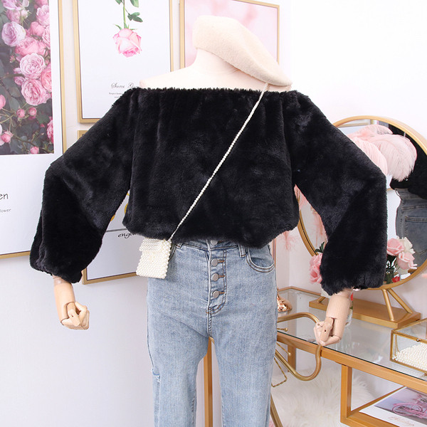 Pulover de damă modern cu decolteu barcă - mai multe culori