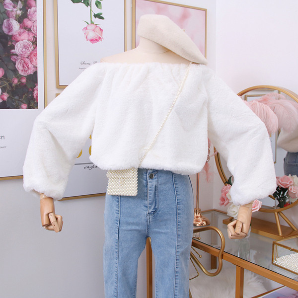 Pulover de damă modern cu decolteu barcă - mai multe culori