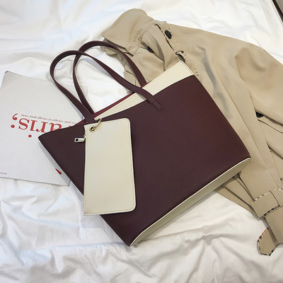 Öko bőrből készült modern női táska többféle színben