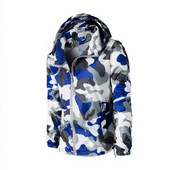 Alkalmi férfi őszi terepszínű kabát kapucnival öt színben