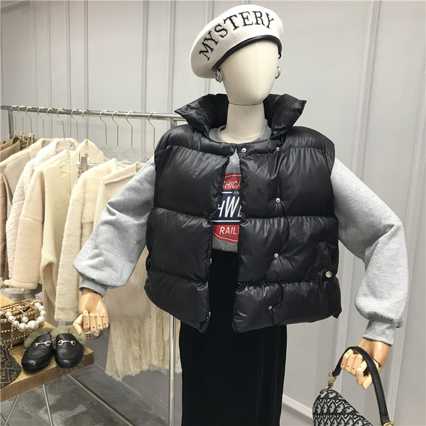 Vesta casual dama in negru si bej