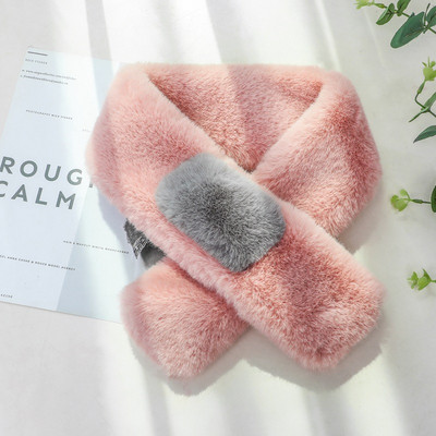 Γυναικείο ζεστό κασκόλ σε διάφορα χρώματα