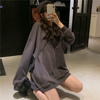 Bluza larga dama - model lung in mai multe culori
