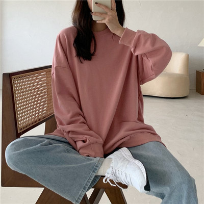 Bluza larga dama - model lung in mai multe culori