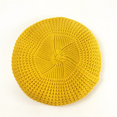 Γυναικείο πλεκτό μπερές σε διάφορα χρώματα