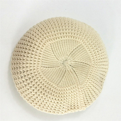 Γυναικείο πλεκτό μπερές σε διάφορα χρώματα