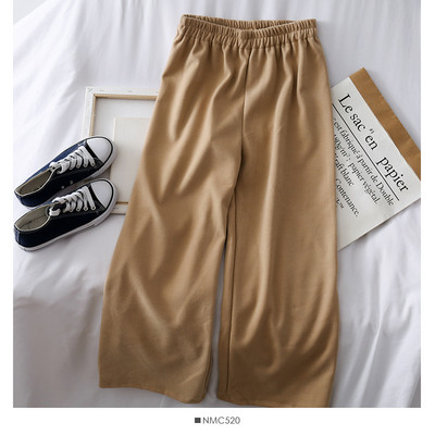 Modern női nadrág magas derékkal, gumival, négy színben