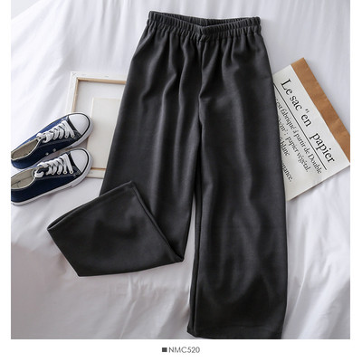 Modern női nadrág magas derékkal, gumival, négy színben