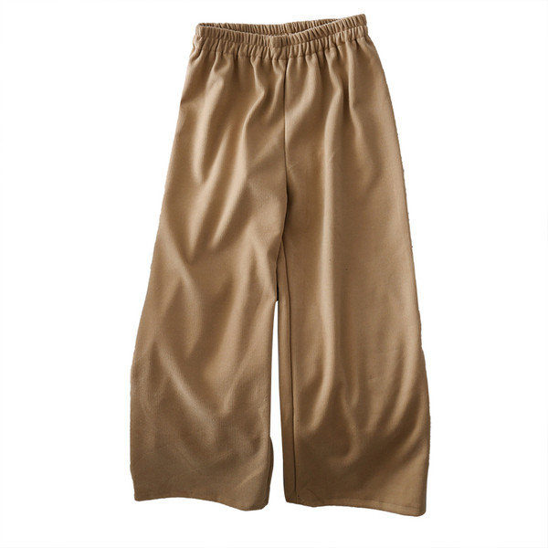 Modern női nadrág magas derékkal, gumival, négy színben