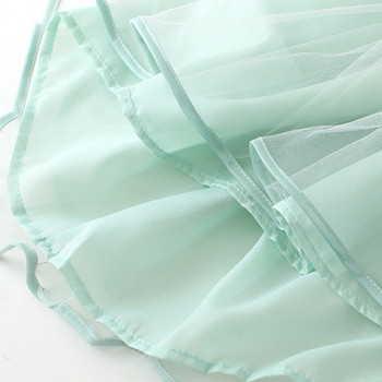 ΝΕΟ μοντέλο παιδικό φόρεμα με ιμάντες και 3D στοιχείο σε άσπρο, μοβ και πράσινο χρώμα