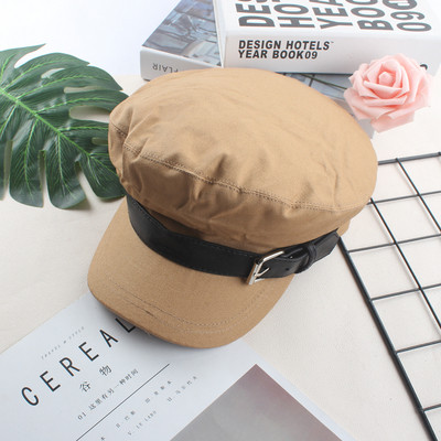 Μοντέρνα γυναικείατραγιάσκα με πόρπη σε λευκό, μαύρο, μπεζ και κρέμα χρώμα