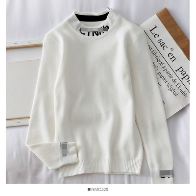 Καθημερινή γυναικεία μπλούζα με μεγάλο κολάρο σε τέσσερα χρώματα