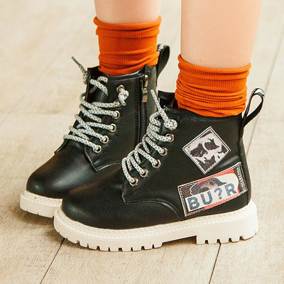 Cizme copii pentru fete cu talpa aspra in trei culori