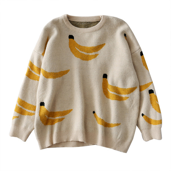 Μοντέρνο γυναικείο πουλόβερ με εφαρμογή και οβάλ λαιμόκοψη σε δύο χρώματα