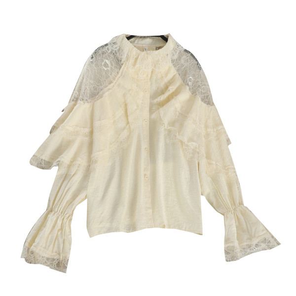 Cămașă elegantă de damă cu mâneci lungi în patru culori