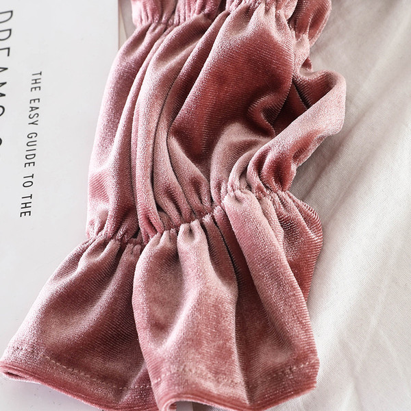 Μοντέρνα γυναικεία μπλούζα με κορδόνια σε πράσινο, ροζ και μαύρο χρώμα