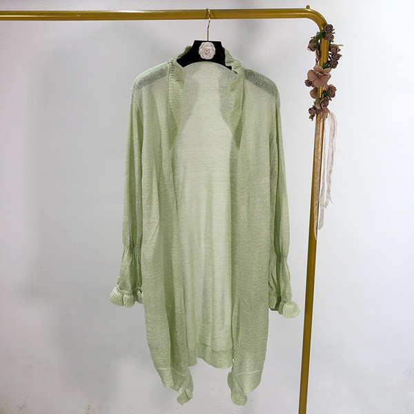 Vesta lunga subtire fara prindere in trei culori