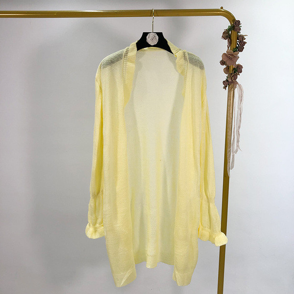 Vesta lunga subtire fara prindere in trei culori