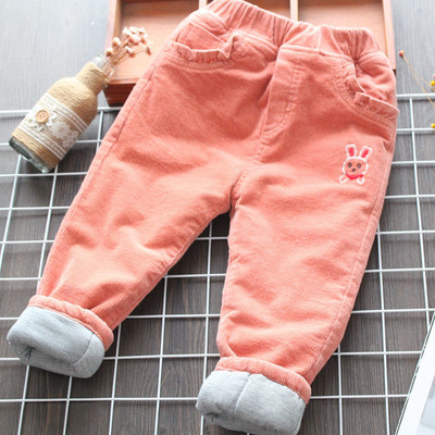 Νέο μοντέλο παιδικά τζιν με κεντήματα και τσέπες σε μπλε και ροζ χρώμα