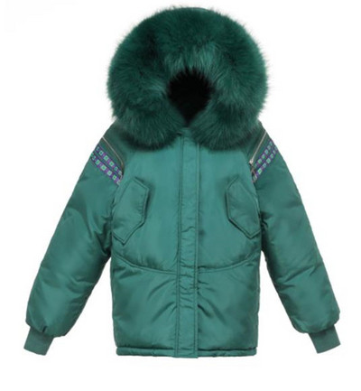 Modern női téli kabát kapucnival és pehellyel hét színben