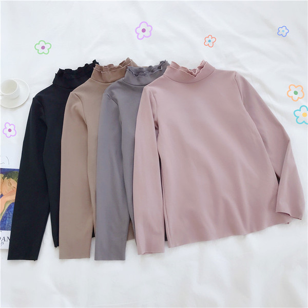 Alkalmi női blúz polo gallérral több színben