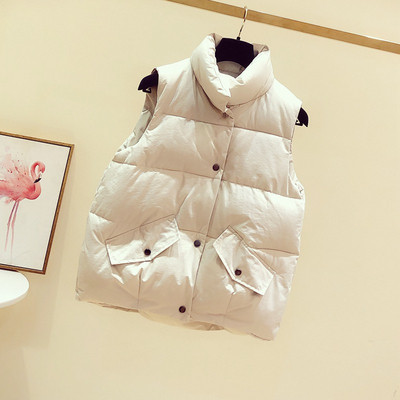 Hétköznapi női mellény új modellje fehér és fekete színben