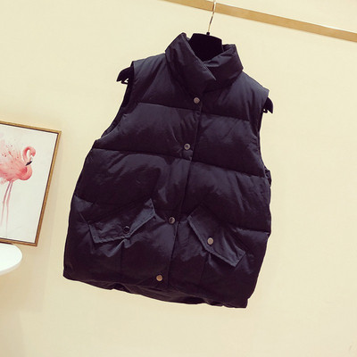 Hétköznapi női mellény új modellje fehér és fekete színben