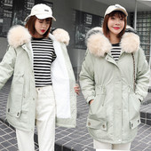 Casual γυναικείο χειμωνιάτικο μπουφάν με τσέπες σε πέντε χρώματα